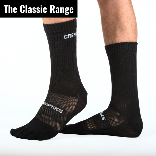 Creepers Merino Wool Toe Socks classic range
